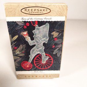 NOS Keepsake Showcase Christmas Ornament Uncle Sam #2 1996